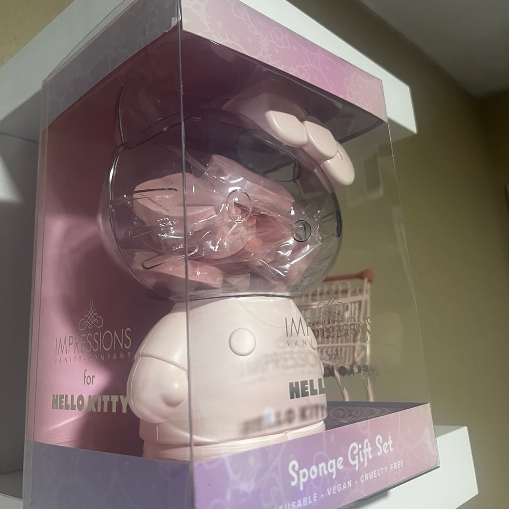 Hello kitty impressions sponge set